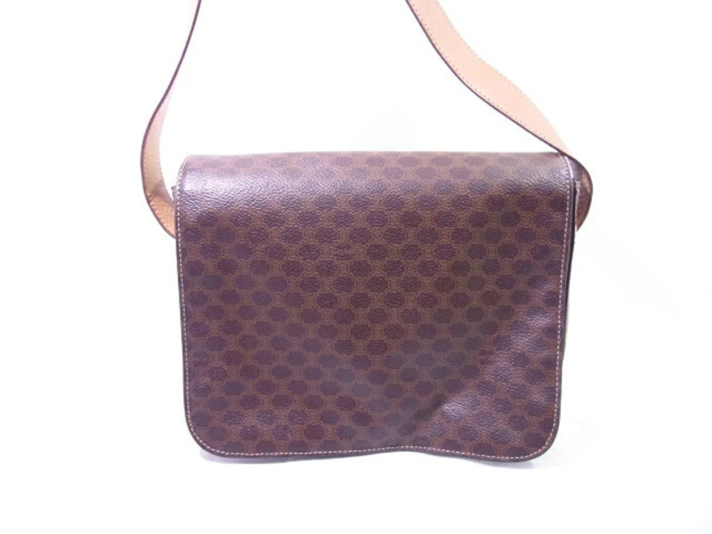 Celine shoulder bag Macadam canvas